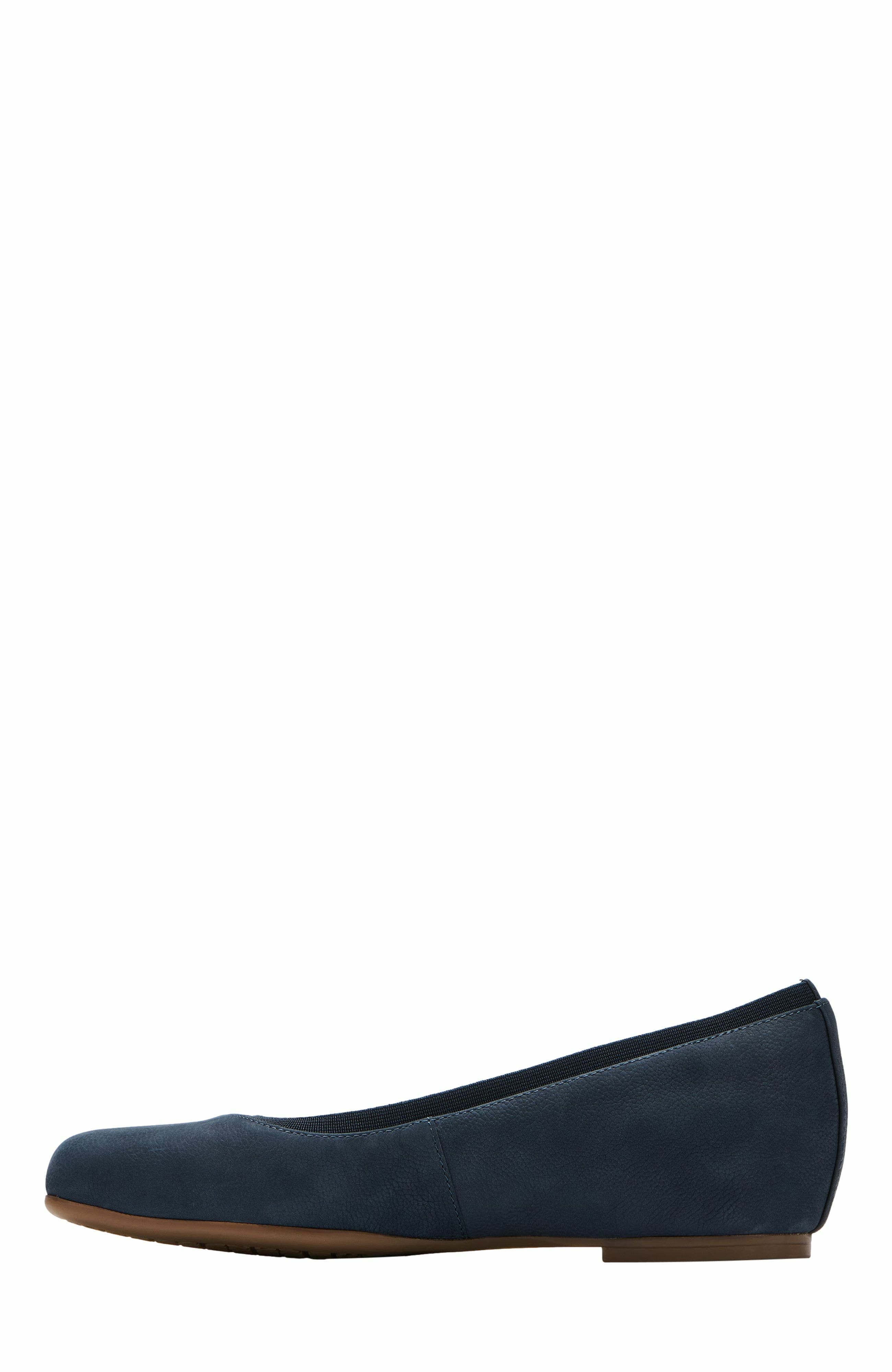 Cadence Ballet Flat, Alternate, color, Navy - Regular