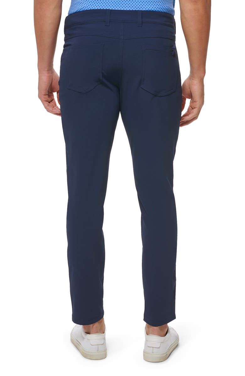 Mizzen+Main Helmsman Slim Tapered Leg Pants, Alternate, color, Navy Solid