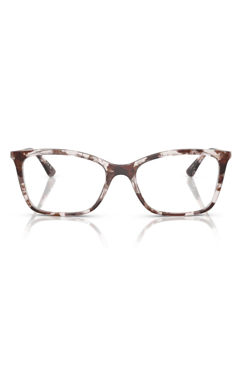 VOGUE 53mm Butterfly Optical Glasses, Main, color, Grey Havana