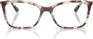 VOGUE 51mm Rectangular Optical Glasses