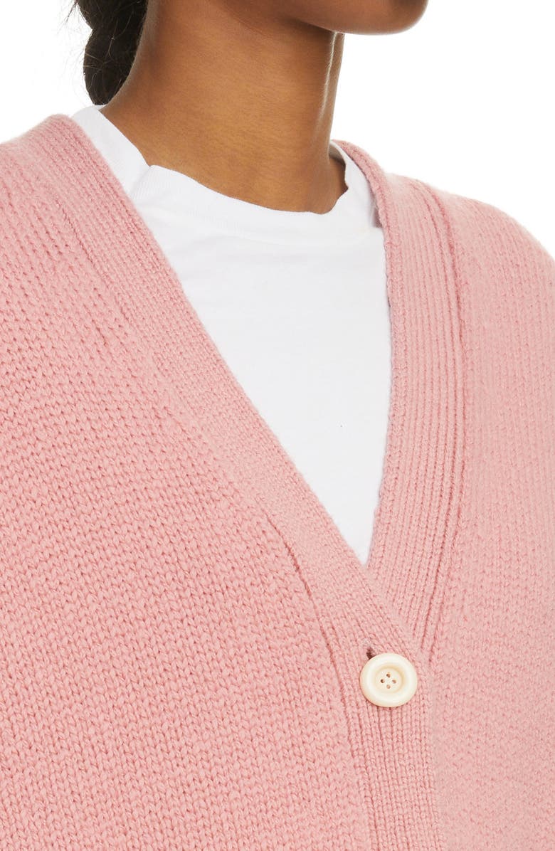 Acne Studios Kida Wool Blend Cardigan, Alternate, color, 