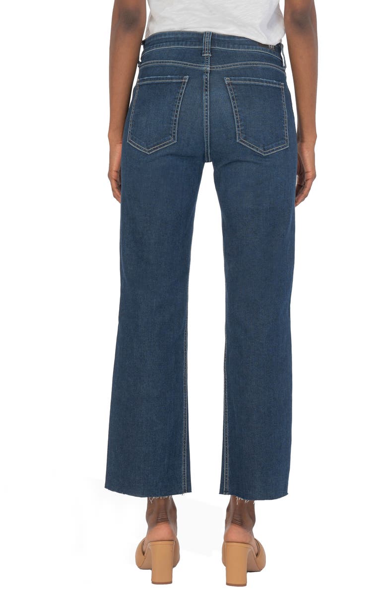 SWAT FAME KUT from the Kloth Kelsey Fab Ab Ankle Flare Jeans, Alternate, color,