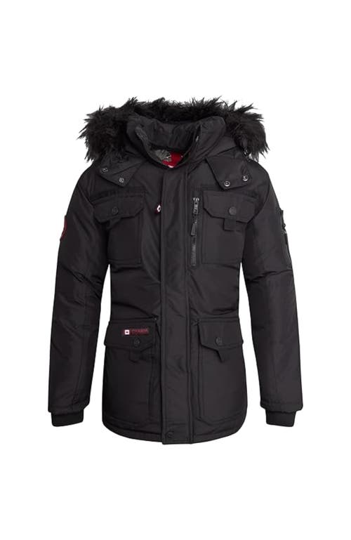 Canada Weather Gear Kids' Boys' Heavyweight Winter Coat In Black