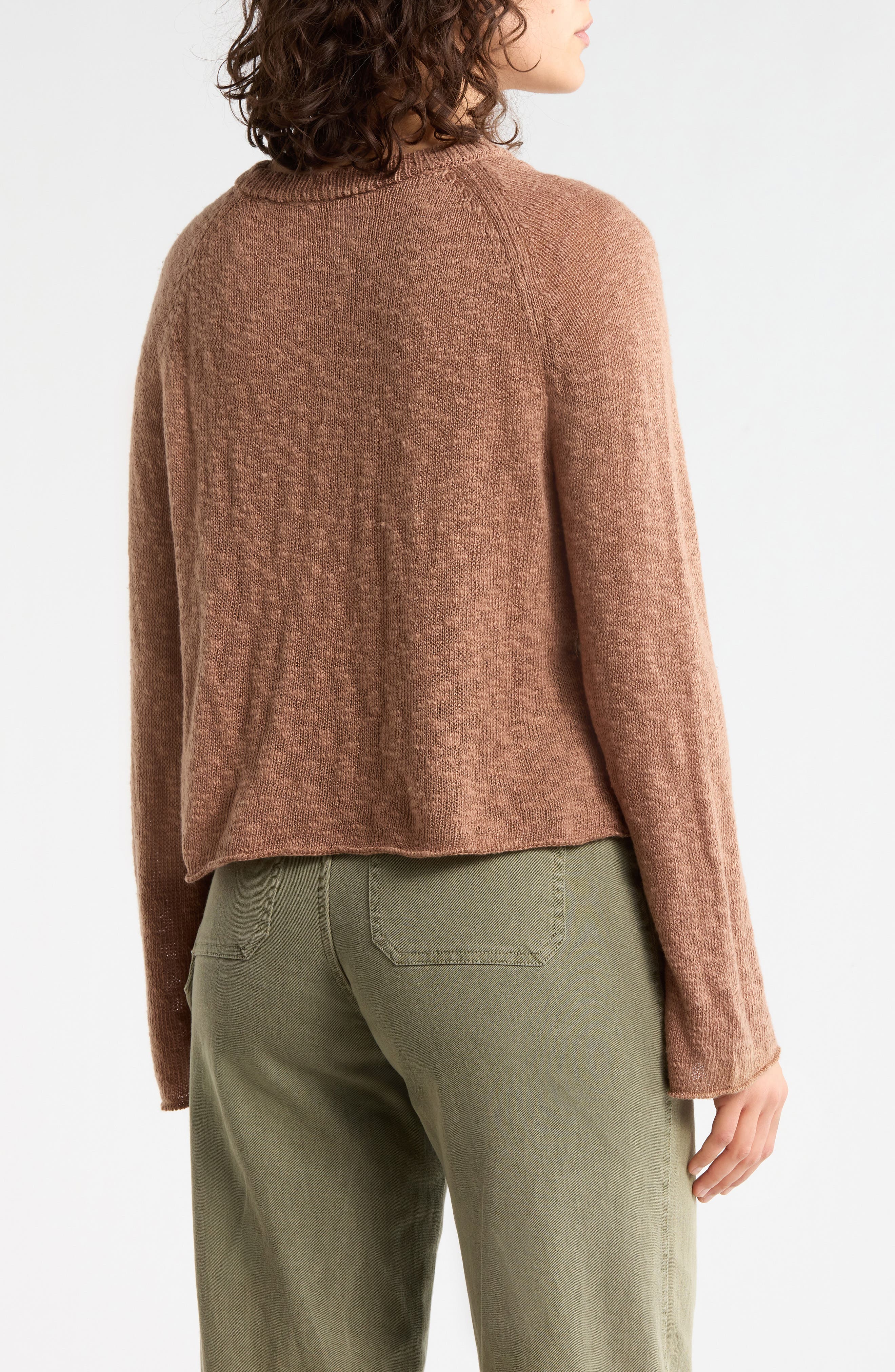 Slub Knit Long Sleeve Top - image 2
