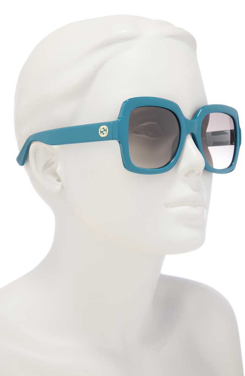 Gucci 54mm Square Sunglasses, Alternate, color,