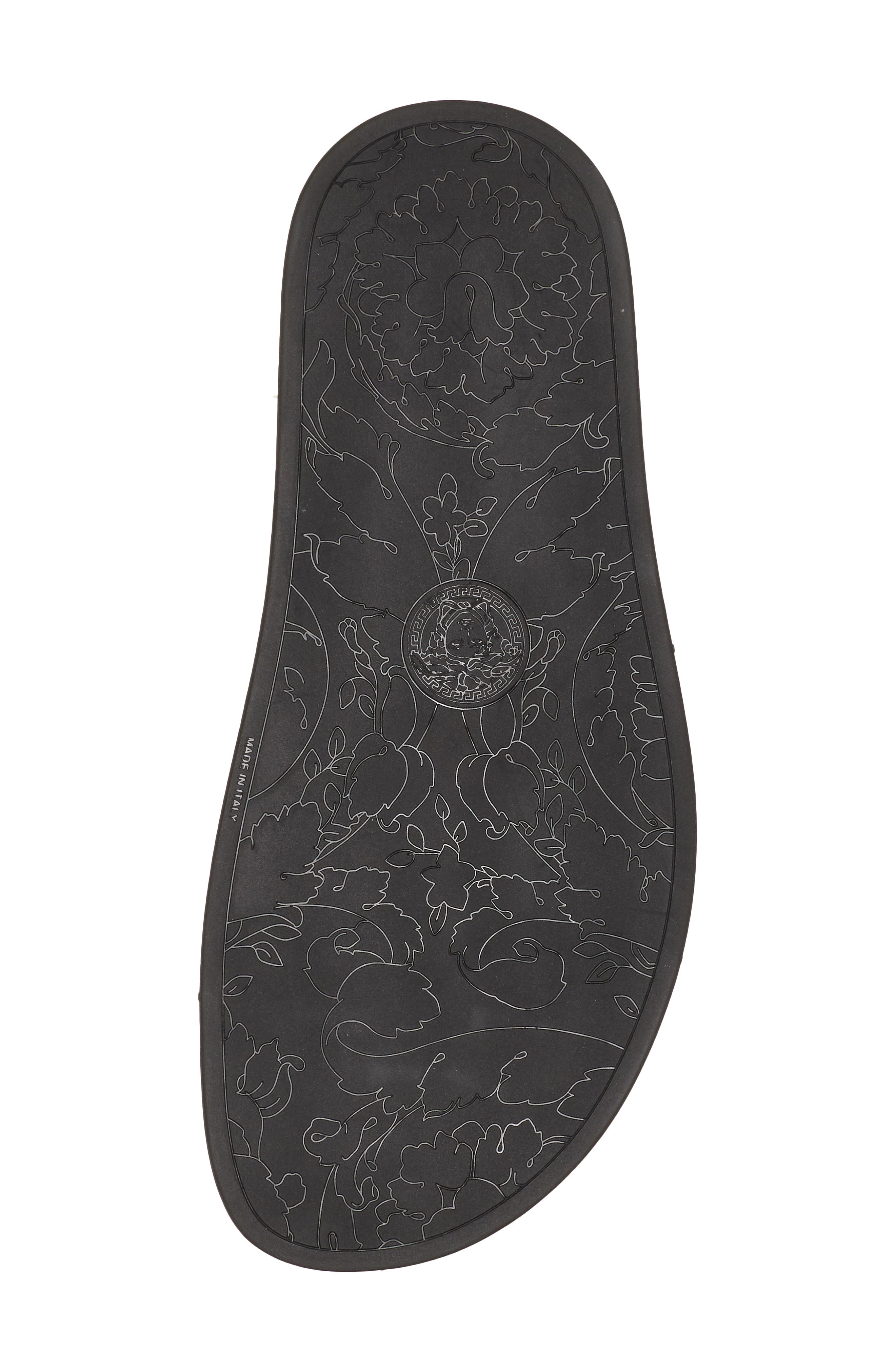 Versace Medusa Chain Slide Sandal, Alternate, color, 