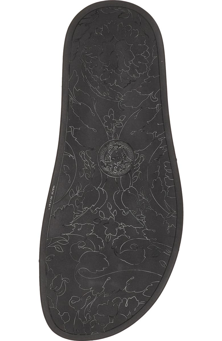 Versace Medusa Chain Slide Sandal, Alternate, color,