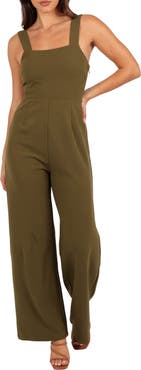 Petal & Pup Hyatt Square Neck Sleeveless Jumpsuit