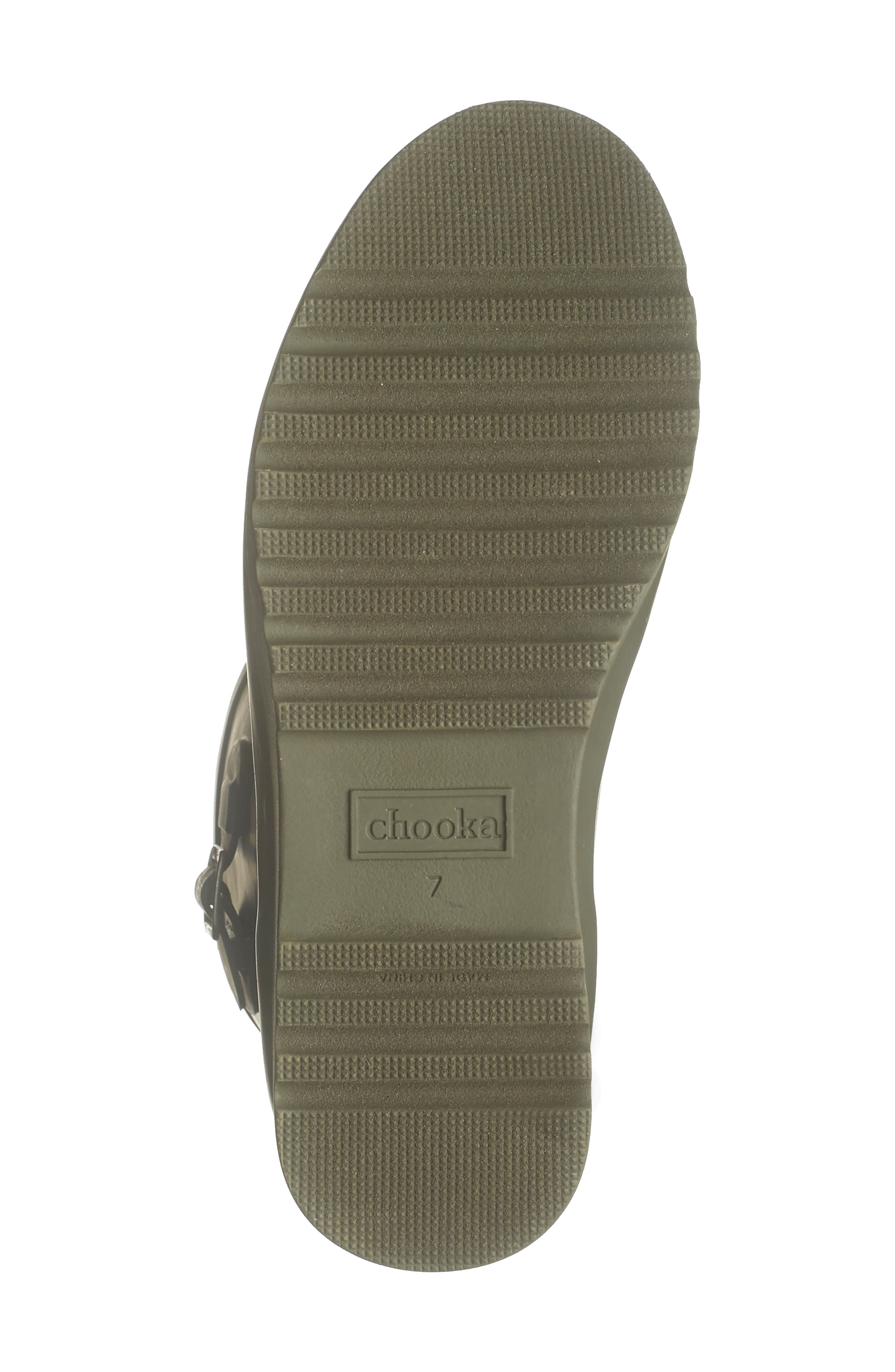 Atlas Buckle Lug Waterproof Rain Boot, Alternate, color, OLIVE