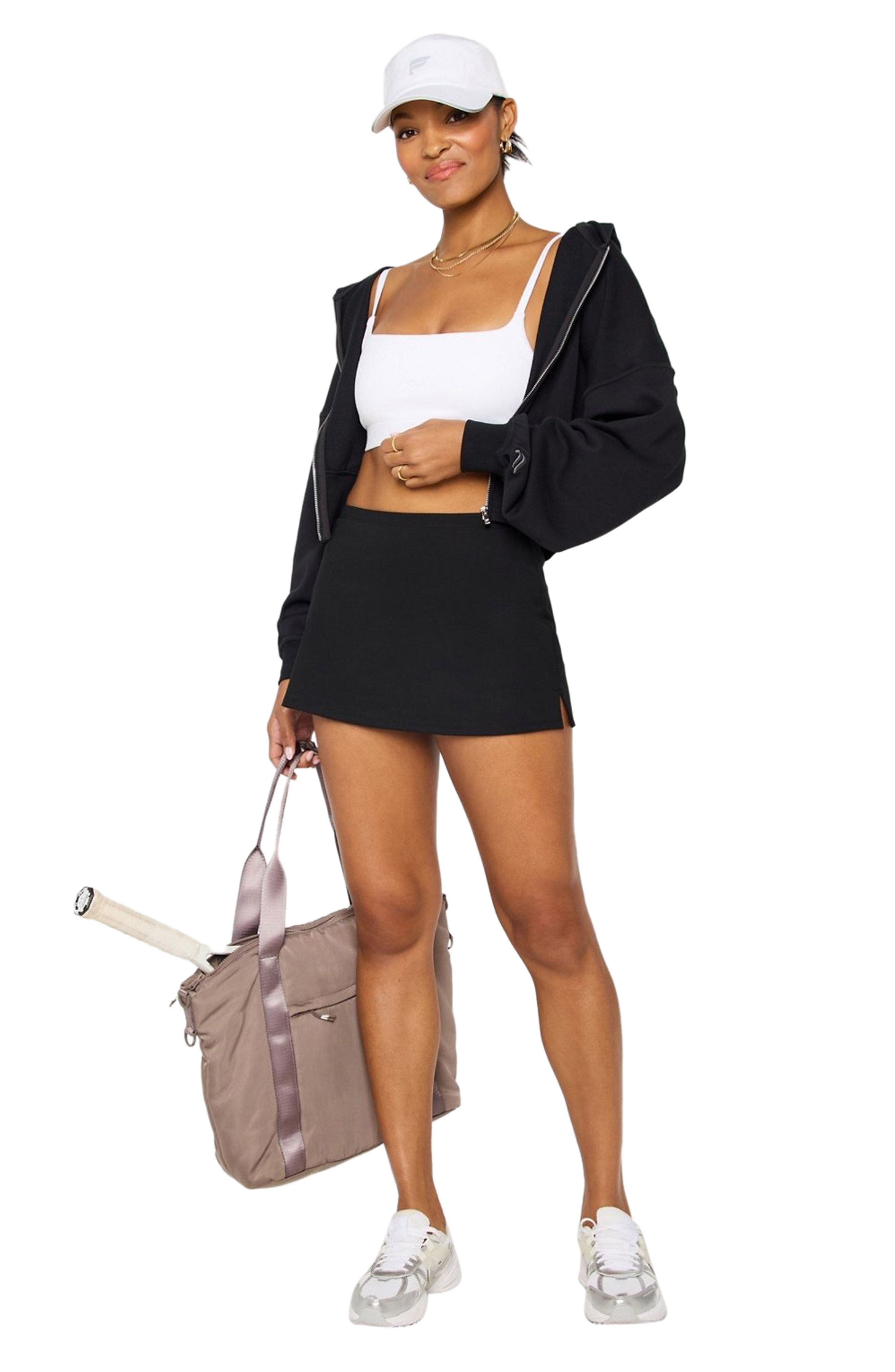 水着・ラッシュガード APRILPOOLDAY MINI SKIRT black Fabletics PureLuxe Mini Skirt (Women) | Nordstrom
