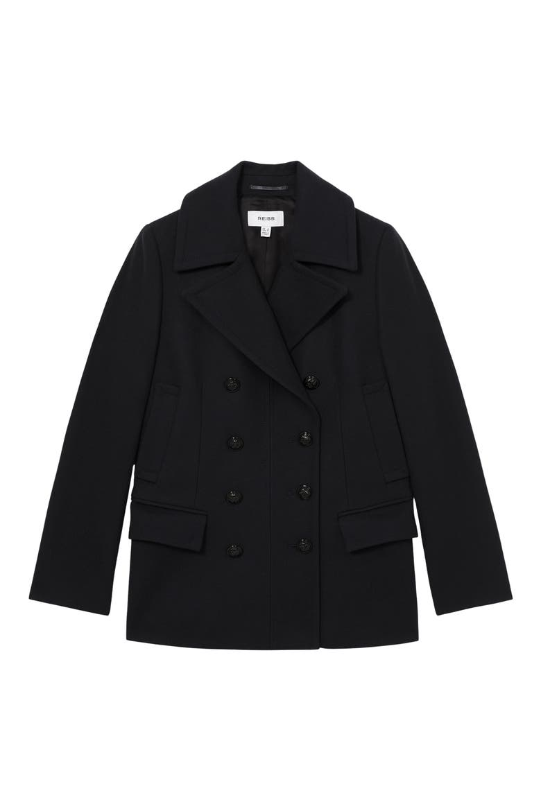 Lily Coat, Alternate, color, NAVY