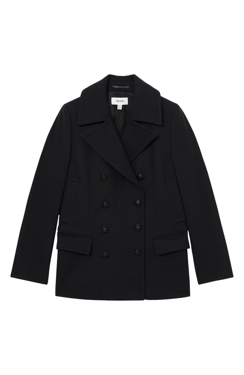 Reiss Lily Coat, Alternate, color, Navy