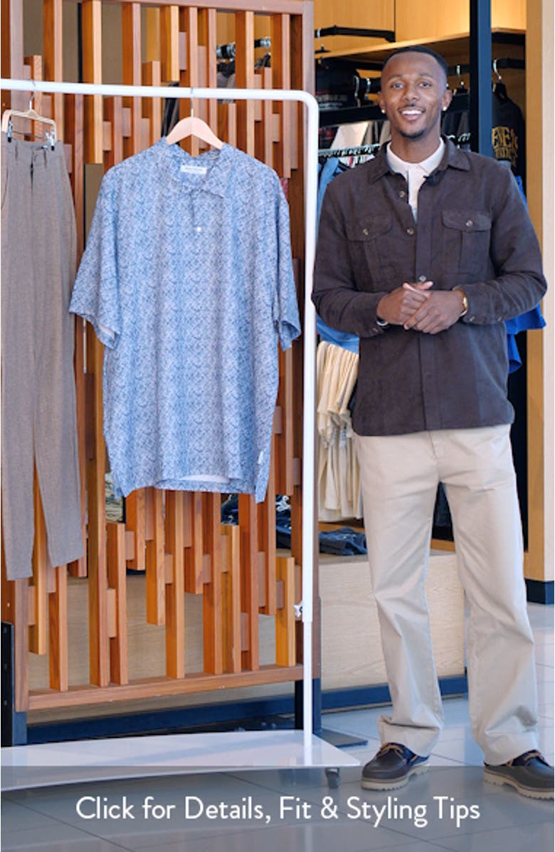 Bahama Coast Flora Tiles IslandZone<sup>®</sup> Polo, sales video thumbnail