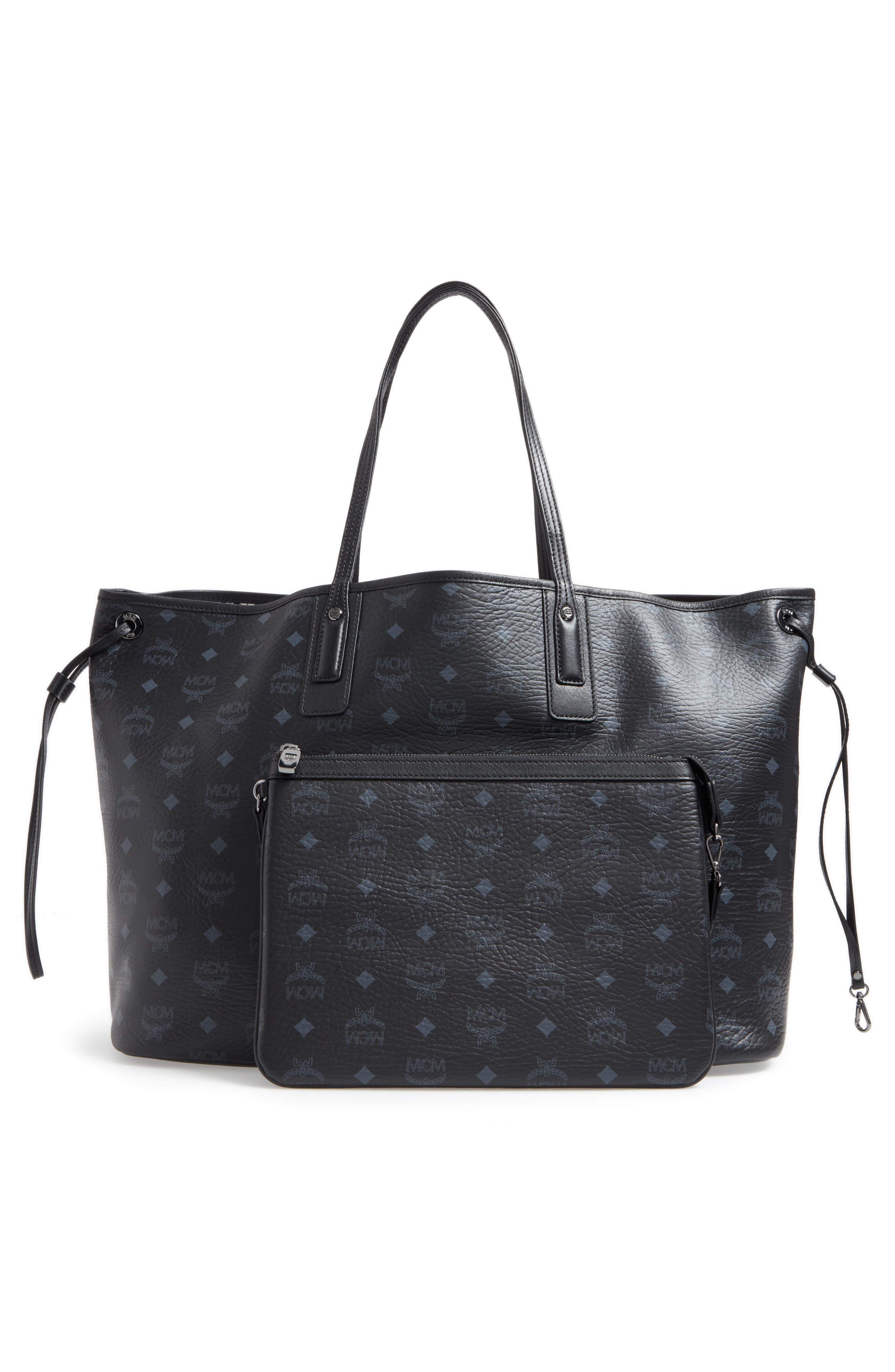 MCM Large Liz Reversible Shopper, Alternate, color, 