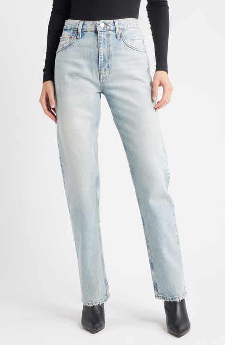 Blondie Distressed Organic Cotton Jeans