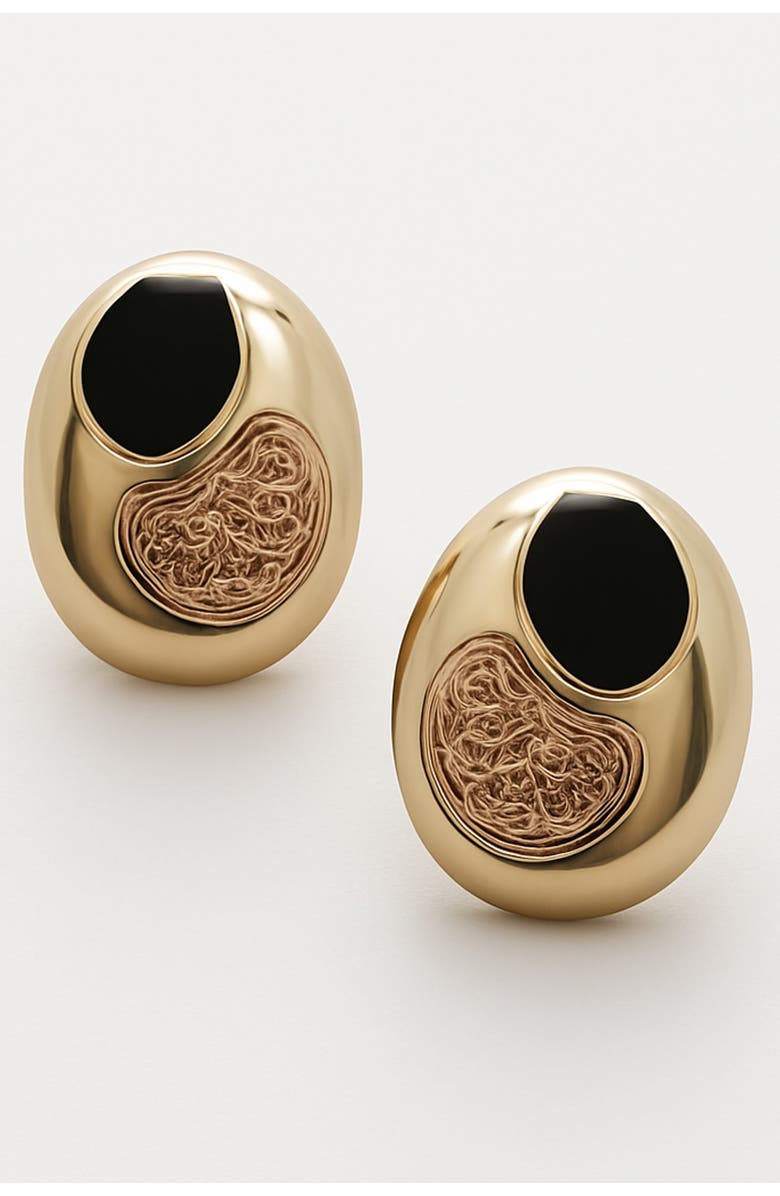 Daniela Millan Jewelry Muse Statement Earrings, Main, color, Gold
