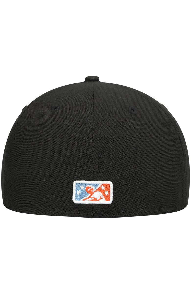 New Era Men's New Era Black Inland Empire 66ers Authentic Collection Team 59FIFTY Fitted Hat, Alternate, color, Black