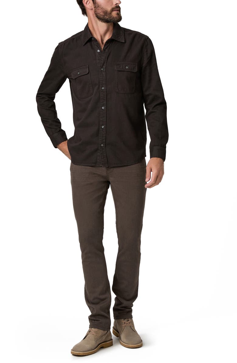 PAIGE Federal Transcend Slim Straight Leg Jeans, Alternate, color, Vintage Deep Oak