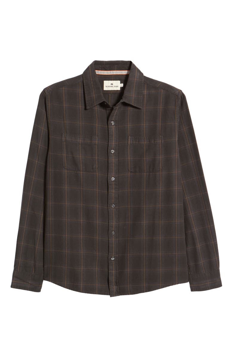 The Normal Brand Jackson Plaid Cotton Button-Up Shirt, Alternate, color,