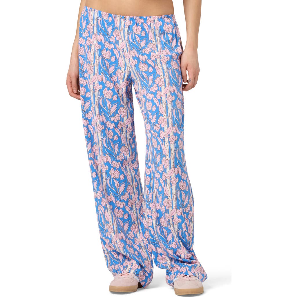 Florence By Mills Relaxed Fit Pajama Pants In Purple
