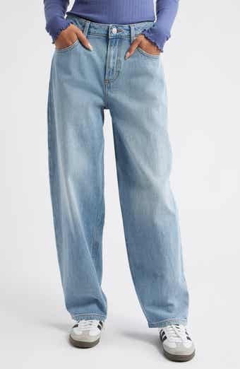 BP. Mid Rise Baggy Barrel Jeans