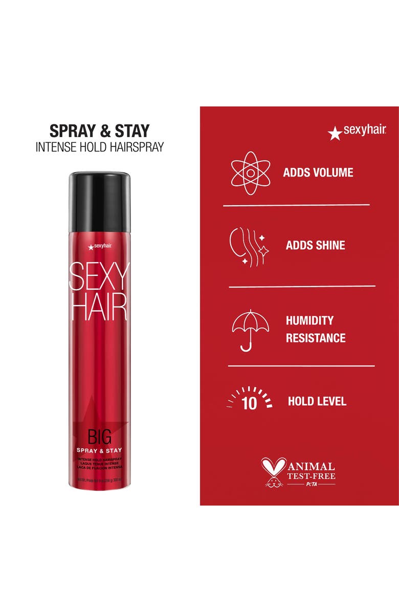 BIG SEXY HAIR Spray & Stay Intense Hold Hairspray - 9 oz., Alternate, color,