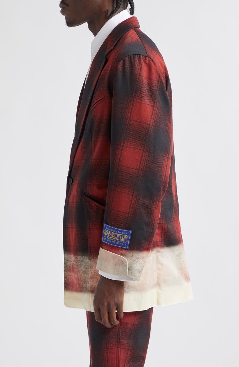 Maison Margiela x Pendleton MM1 Plaid Cotton Sport Coat, Alternate, color, 