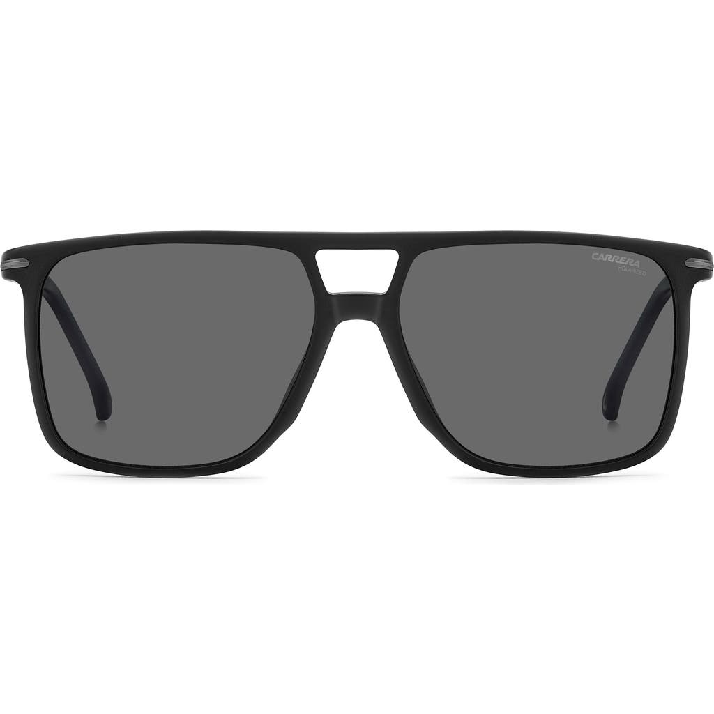 Carrera Eyewear 59mm Polarized Navigator Sunglasses