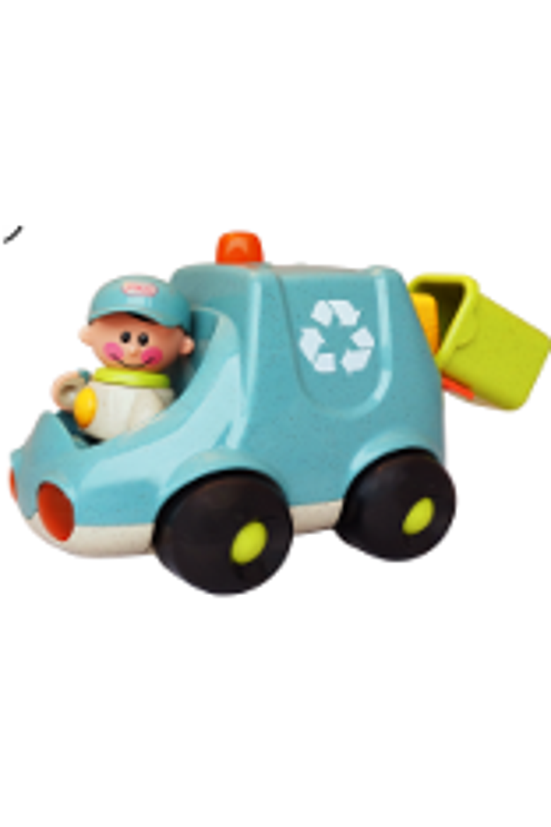 First Friends Garbage Truck Toy Set, Alternate, color, Multi
