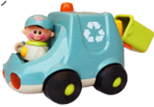 Tolo First Friends Garbage Truck Toy Set In Multi