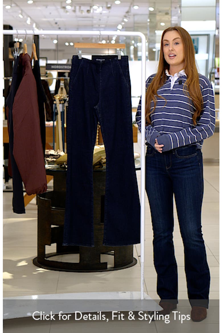 Beverly Off-Duty High Waist Flare Jeans video
