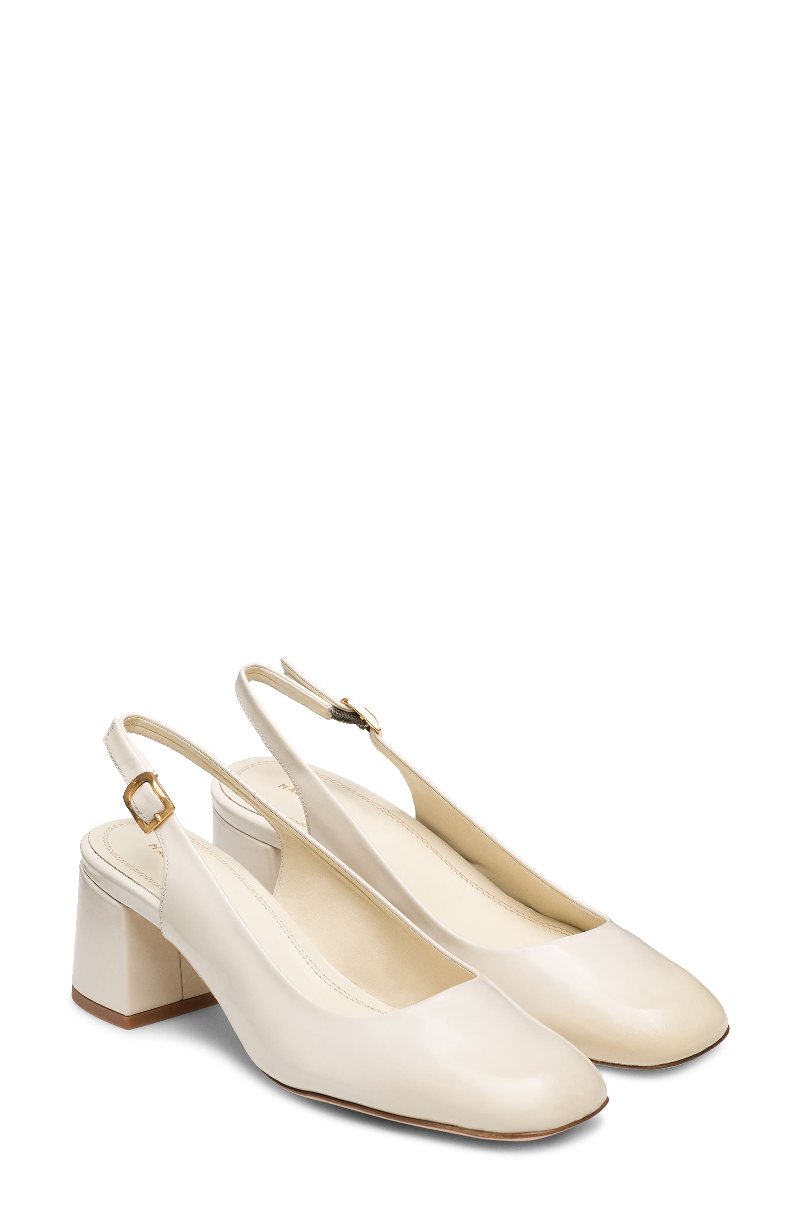 Magnanni Stasia Slingback Pump, Main, color, Cream