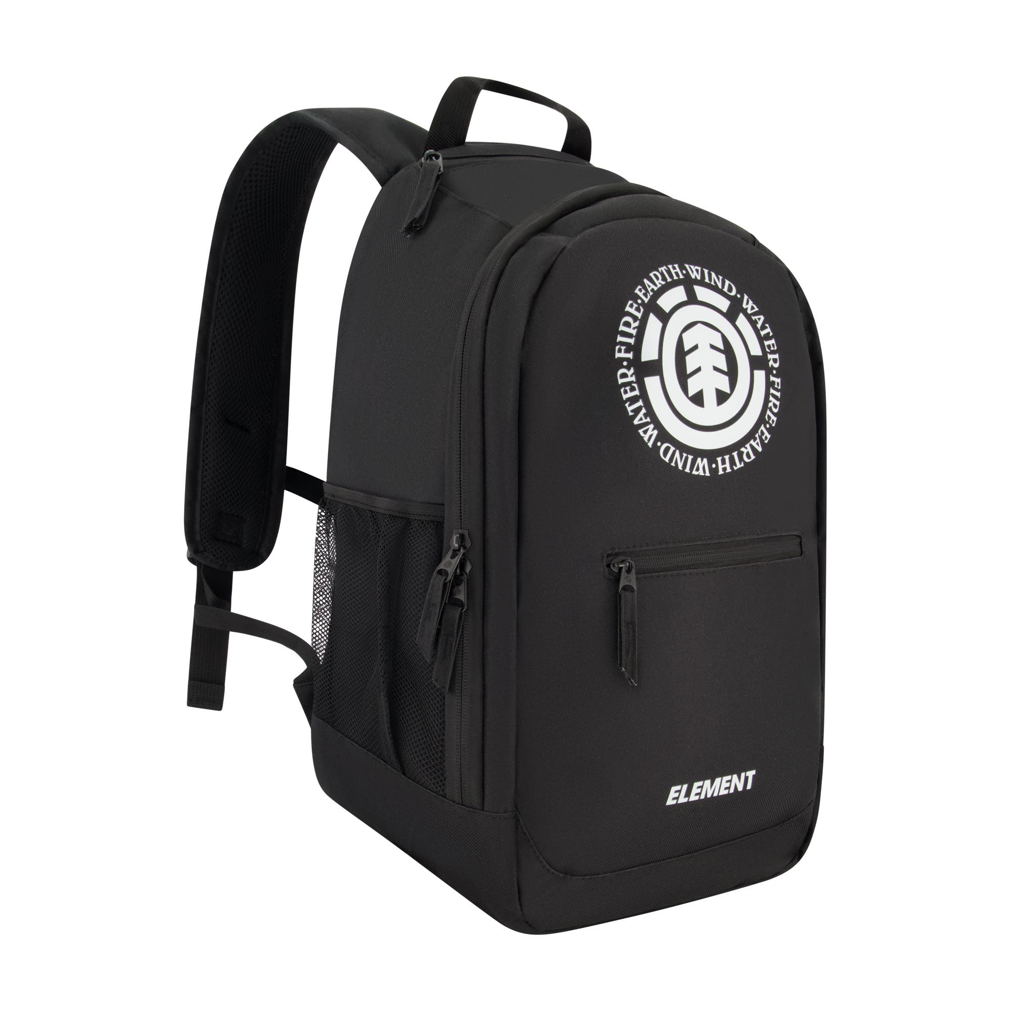 Element Backpack Classic Logo School and Travel Bag with Laptop Sleeve, Alternate, color, Black