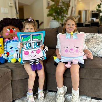 Window Rattler Plush, 2In1 Toy & Pillow