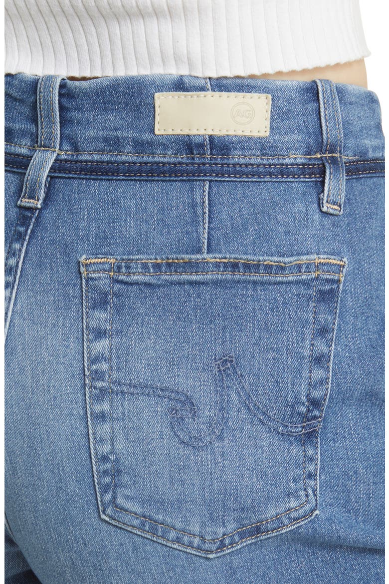Kora Belted Straight Leg Jeans, Alternate, color, CATSKILLS