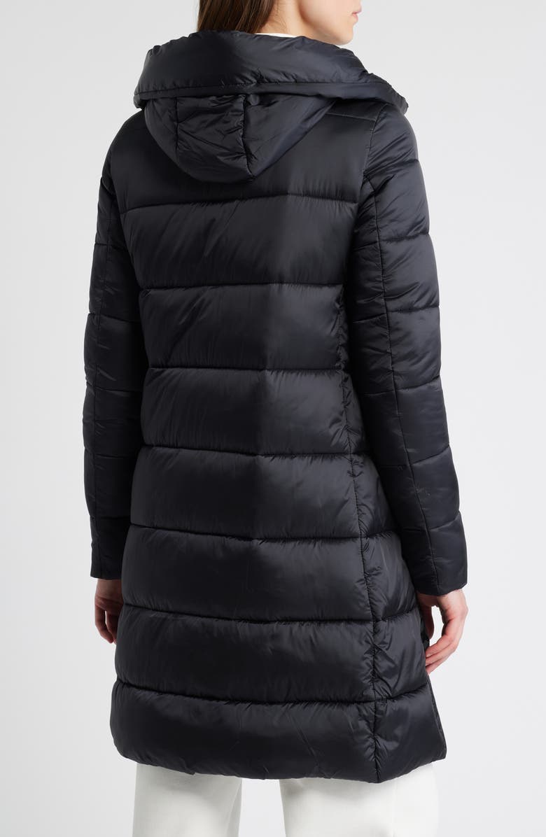Save The Duck Lysa Water Repellent Quilted Puffer Coat, Alternate, color, 