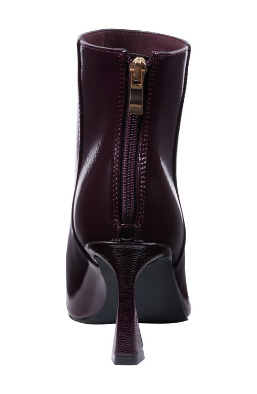 Good Choice New York Marcel Pointed Toe Boot In Burgundy