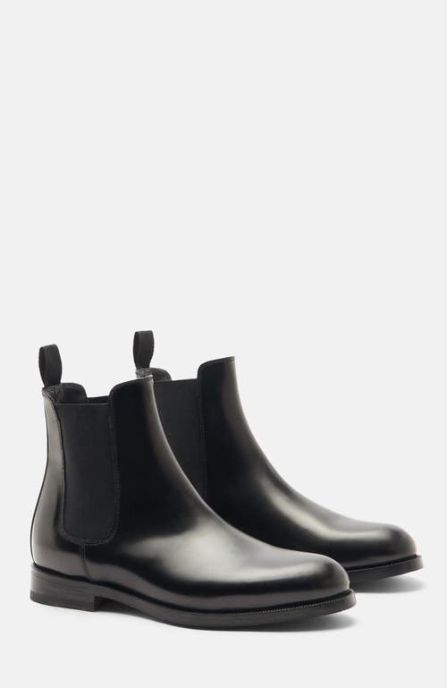 Scarosso Elena Chelsea Boots In Black - Calf