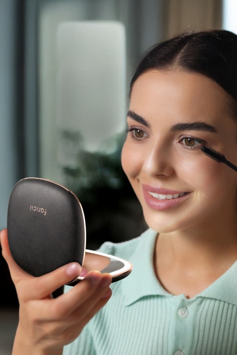Mila 2 LED Compact Mirror, Alternate, color, Midnight Majesty