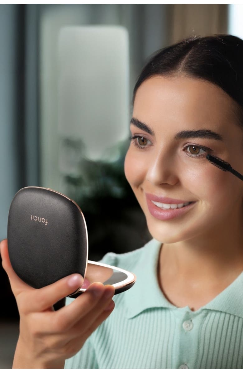 FANCII Mila 2 LED Compact Mirror, Alternate, color, Midnight Majesty