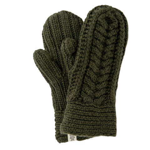 Hand Knit Soho Mittens