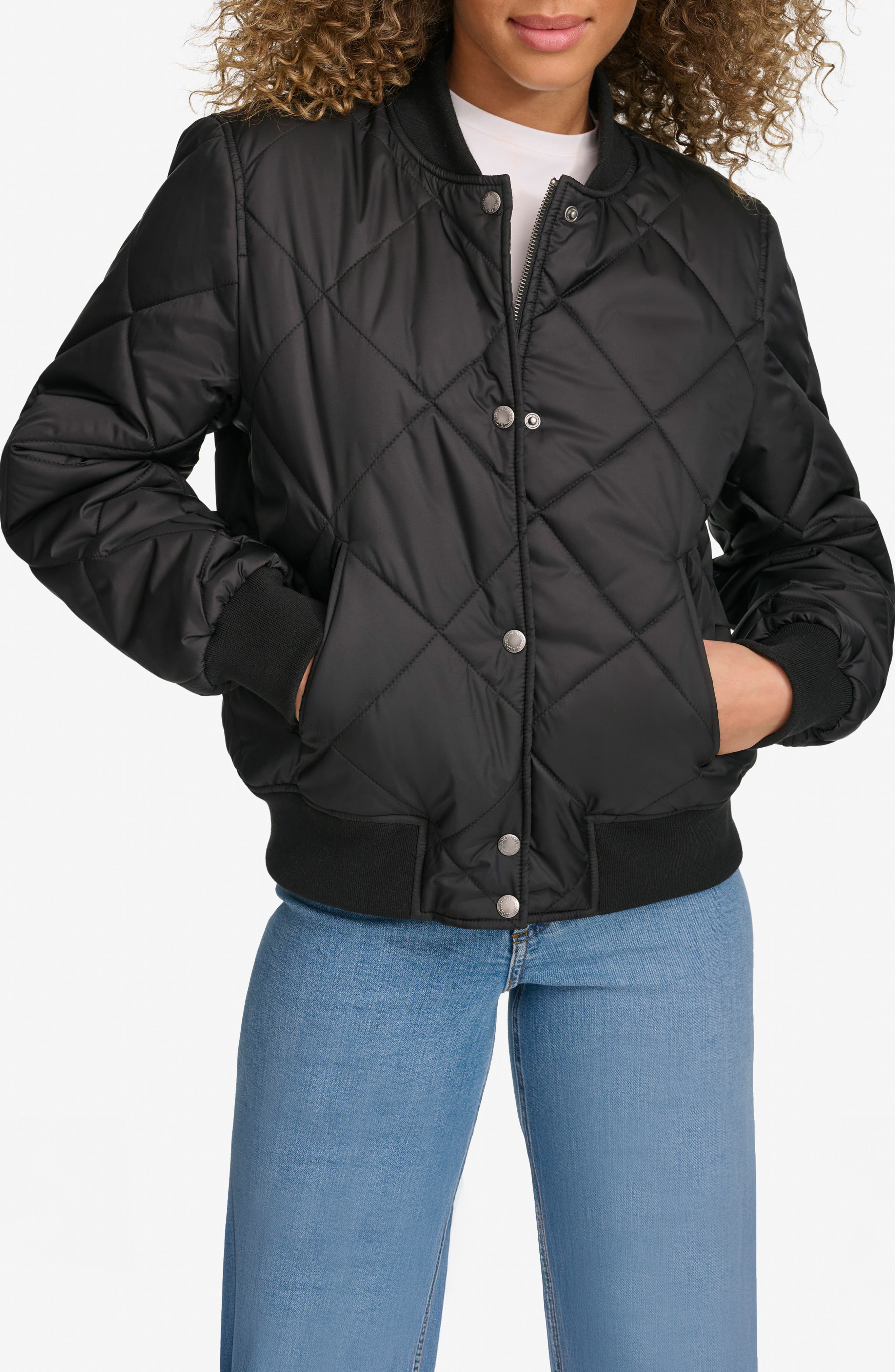 Levi's Quilted Bomber Jacket