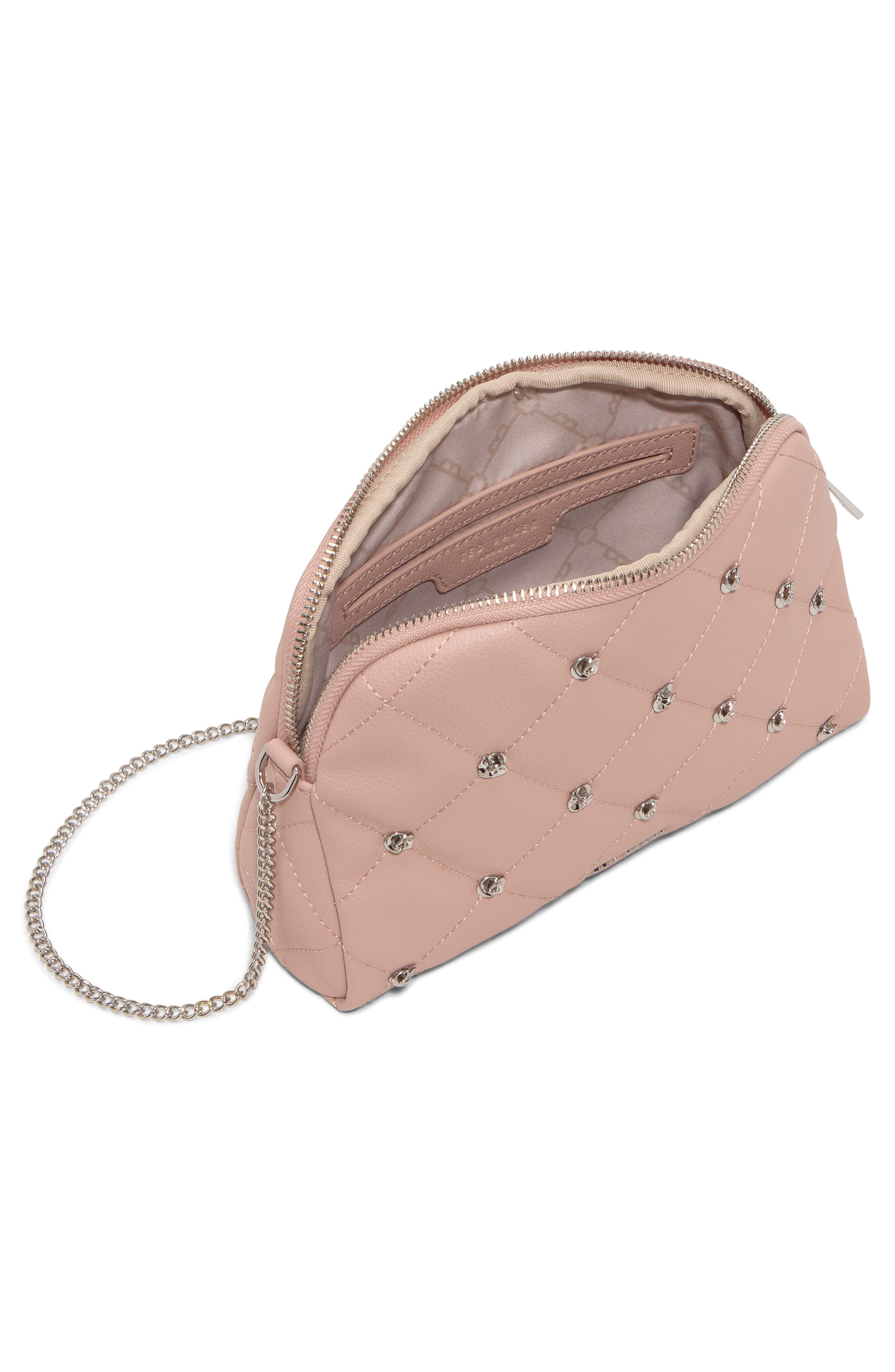 Lilibet Quilted Crossbody Bag, Alternate, color, PEBBLE MEDIUM PINK