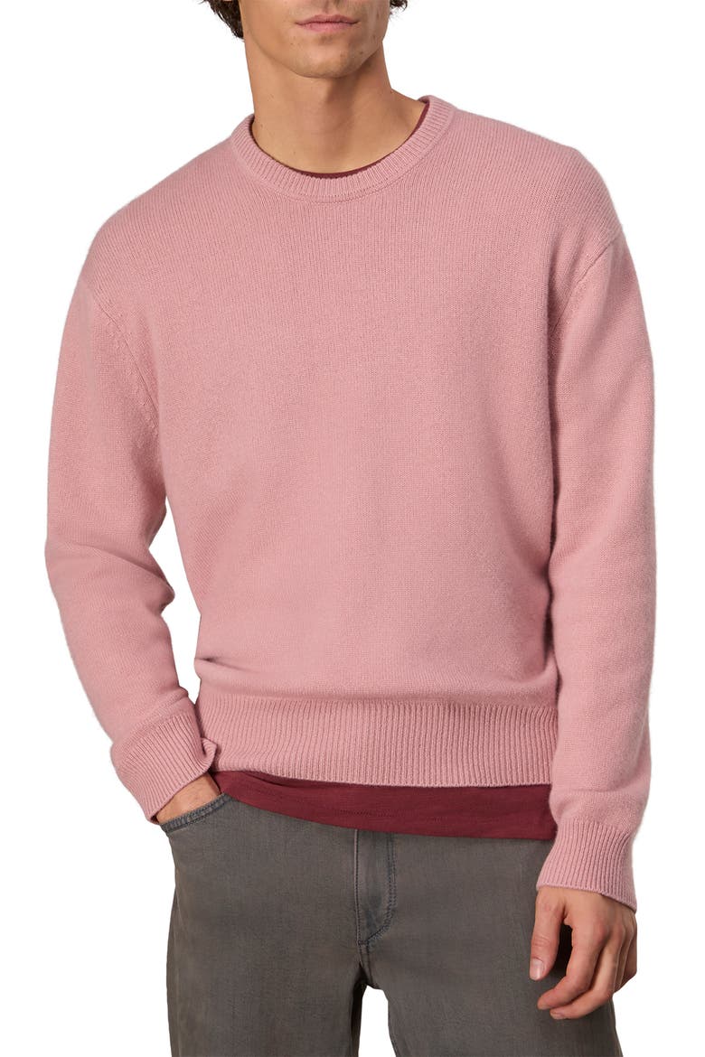 Downing Cashmere Sweater, Main, color, WASHEDROSE