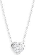 Roberto Coin Pavé Heart Pendant Necklace