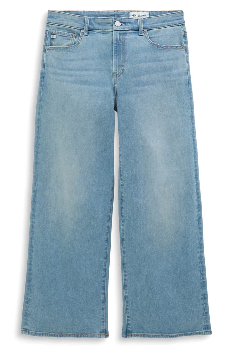 Saige Ankle Wide Leg Jeans, Alternate, color, BRIX