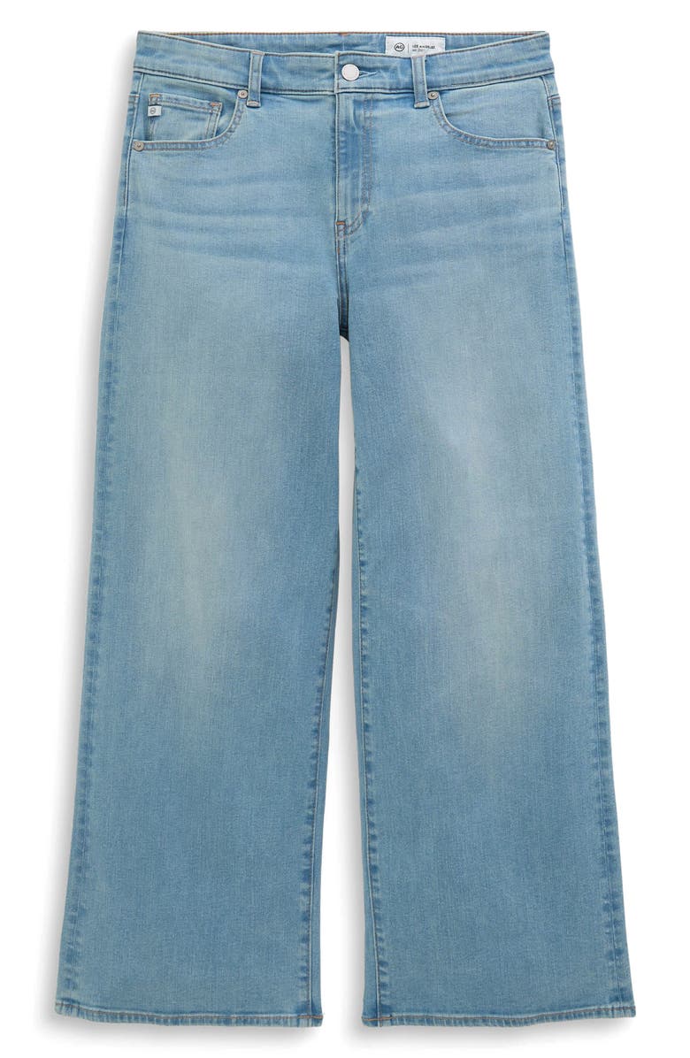 AG Saige Ankle Wide Leg Jeans, Alternate, color, Brix