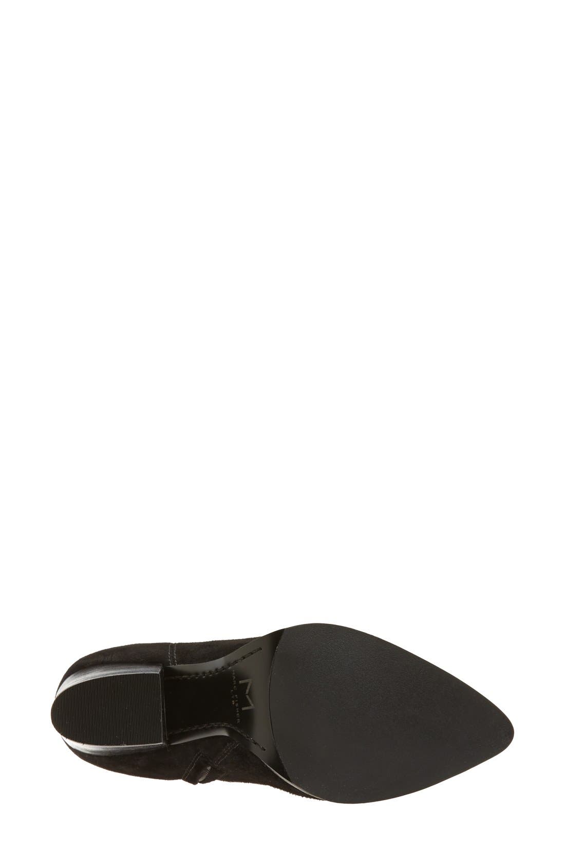 'Alana' Over the Knee Boot, Alternate, color, BLACK SUEDE