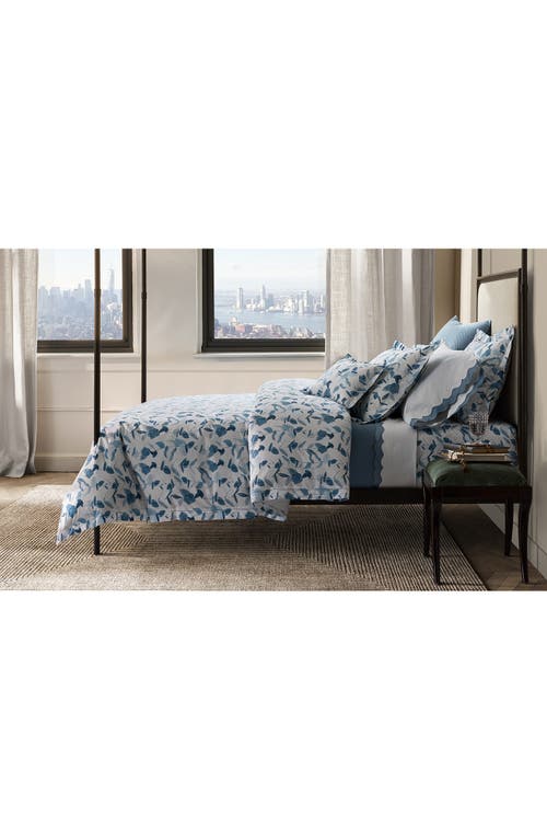 Matouk Antonia 500 Thread Count Cotton Percale Flat Sheet