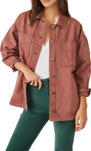 Free People Madison City Twill Jacket